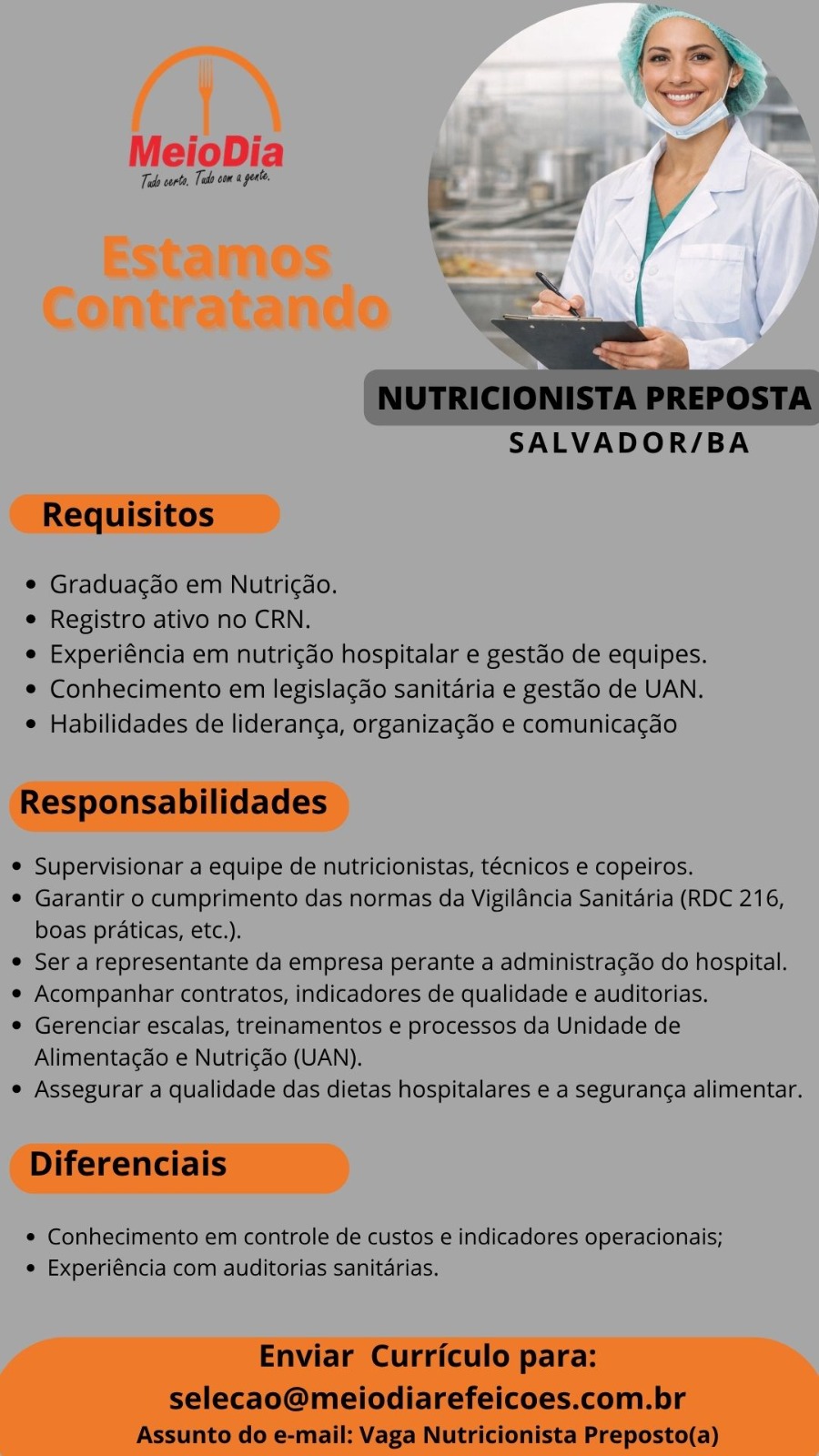 Nutricionista preposta